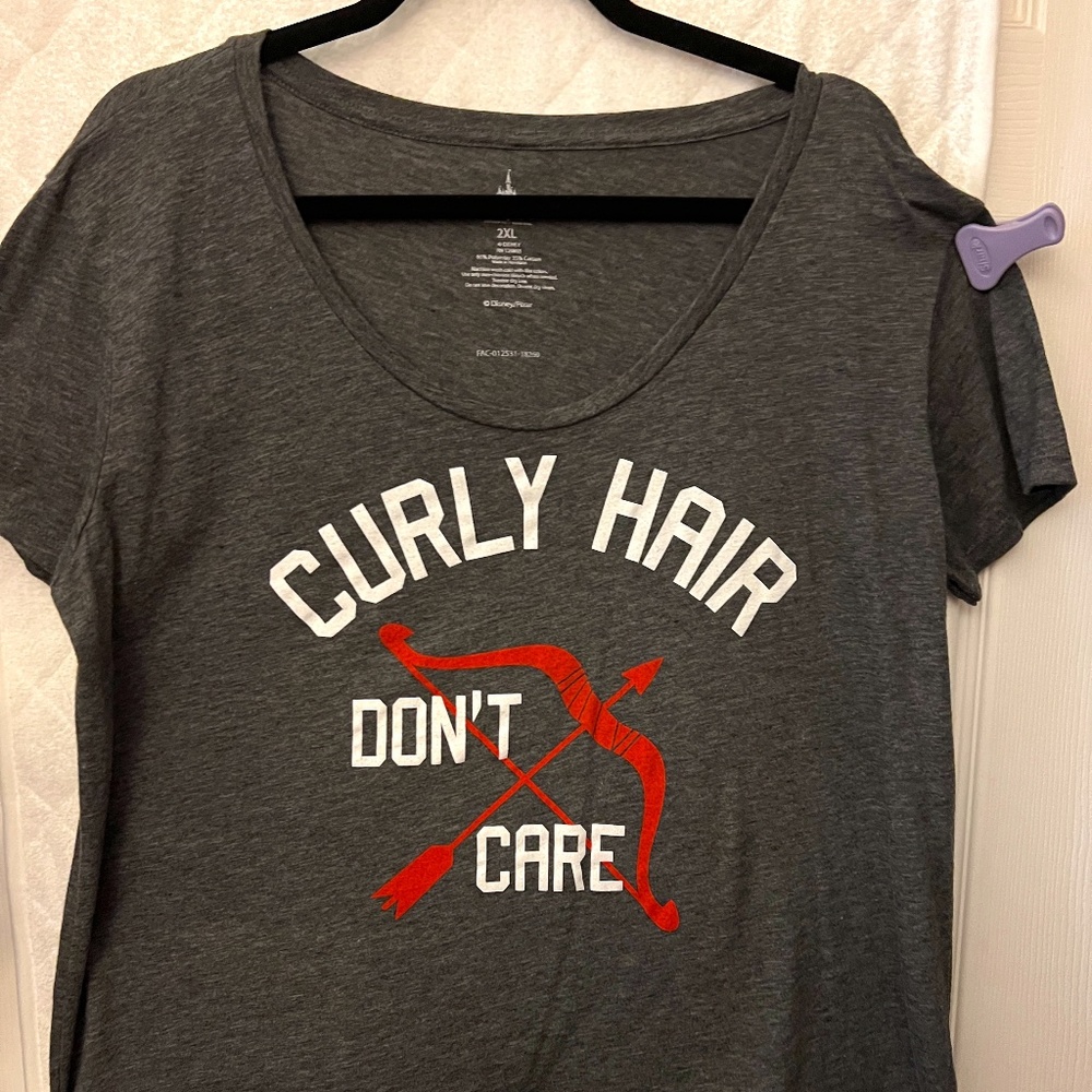 Disney Brave, Curly Hair Don't Care Shirt